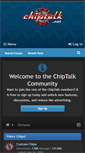 Mobile Screenshot of chiptalk.net